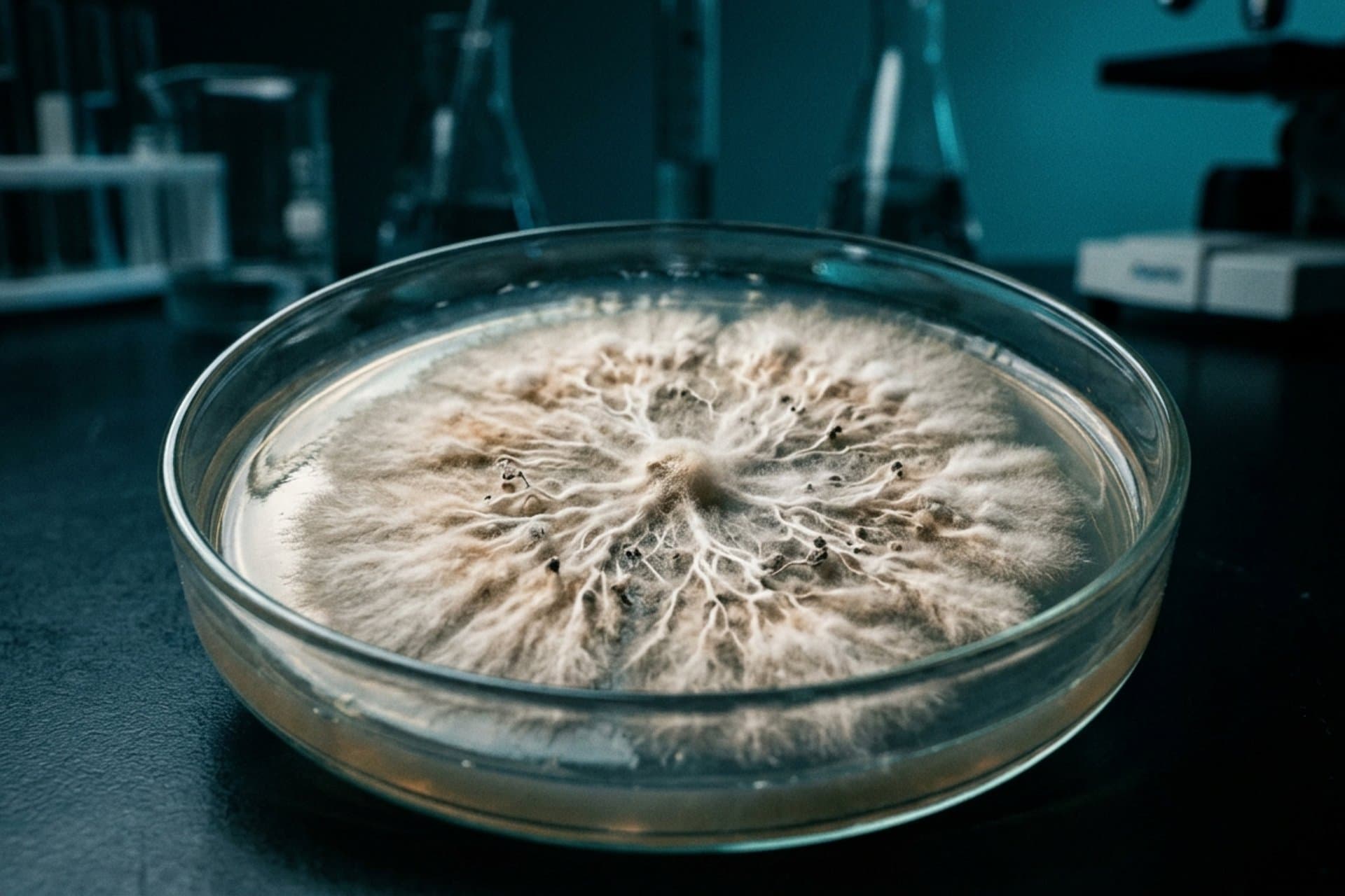 Akute Histoplasmose der Lunge durch Histoplasma capsulatum