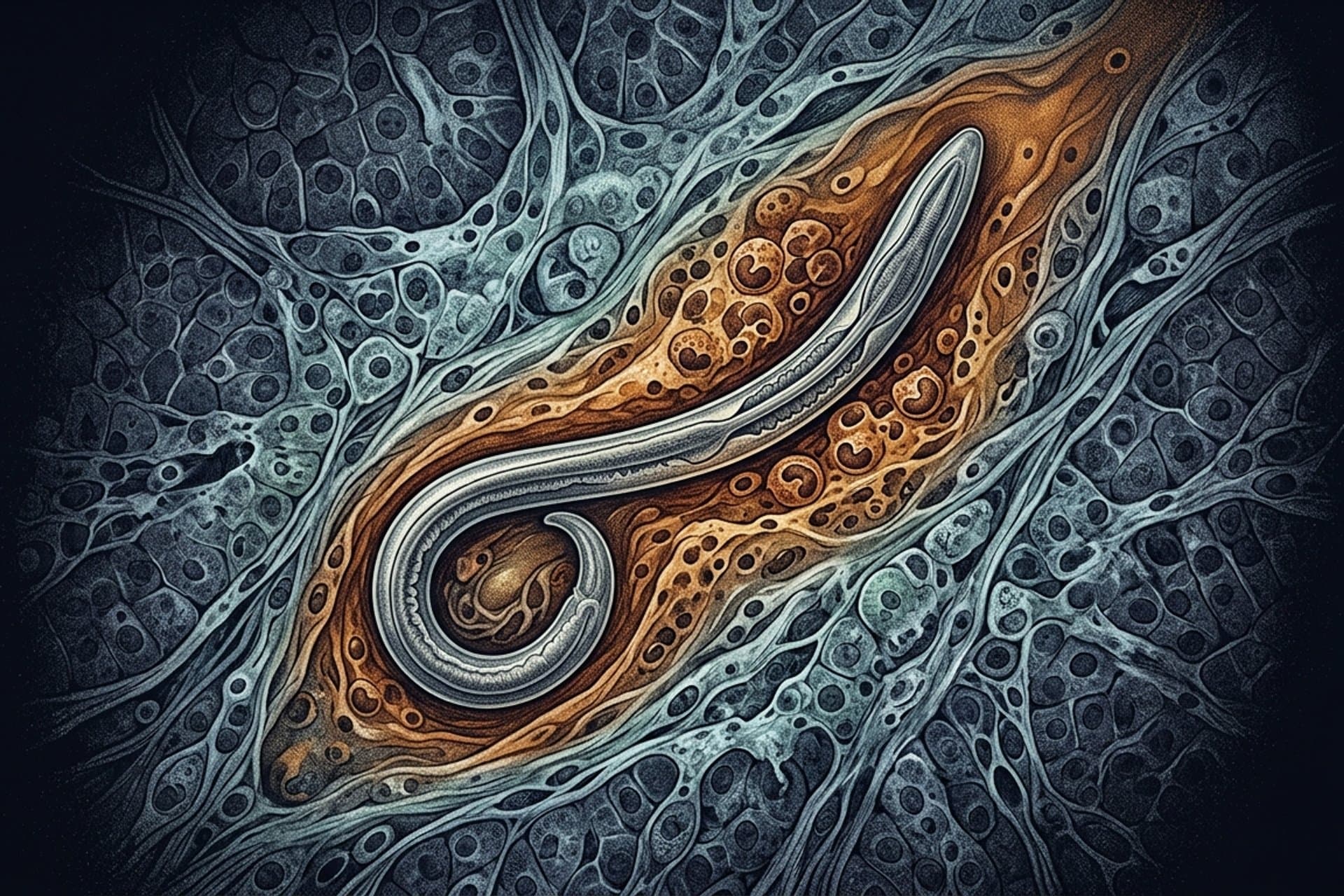 Larva migrans visceralis — medizin.studio