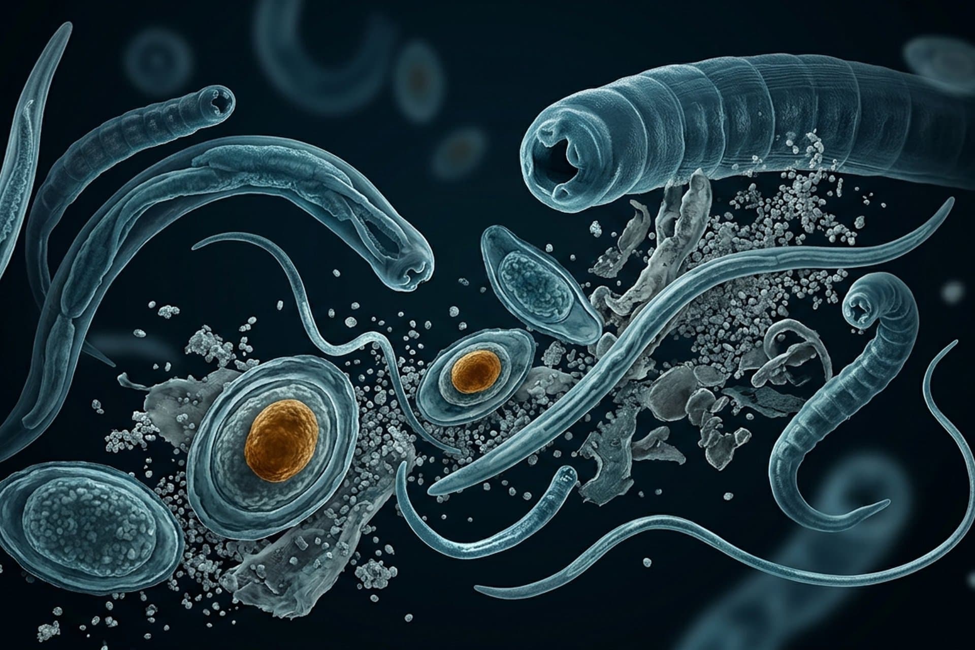 Mischformen intestinaler Helminthosen — medizin.studio