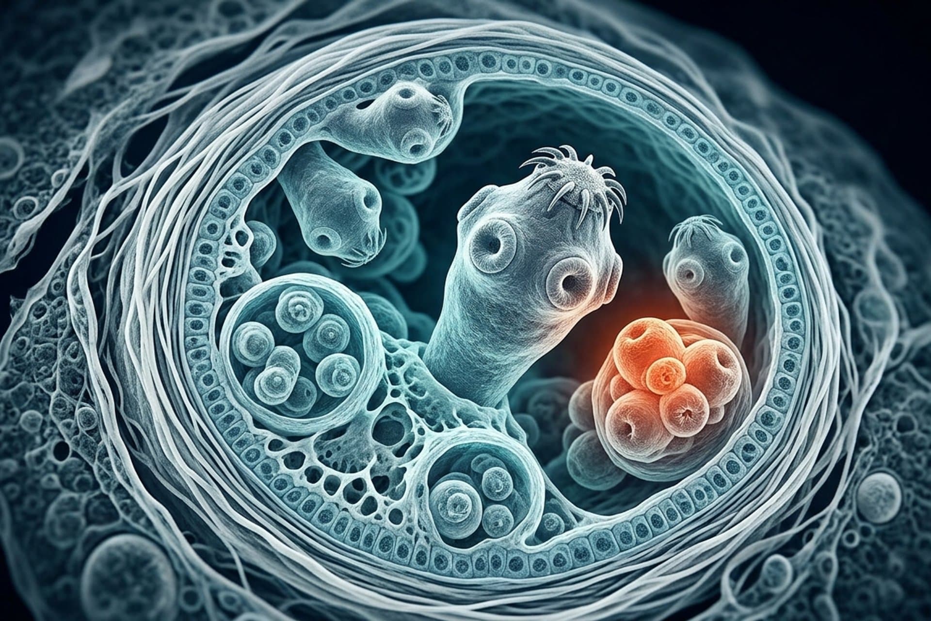 Zystische Echinokokkose der Leber — medizin.studio