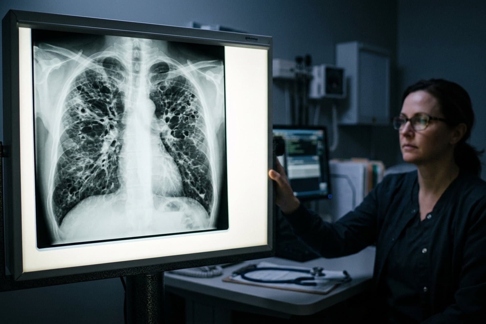 Zystische Fibrose mit pulmonalen Manifestationen — medizin.studio